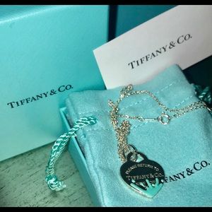 Tiffany & Co. Color Splash Heart Necklace